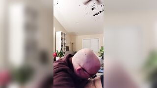 Andrew Meyer swallows a thick cock