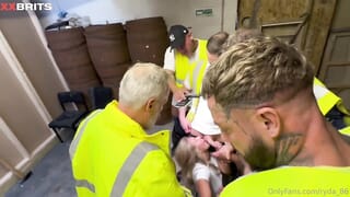 British Slut Bonnie Blue Fucking 5 Builders On Site Orgy Leaked